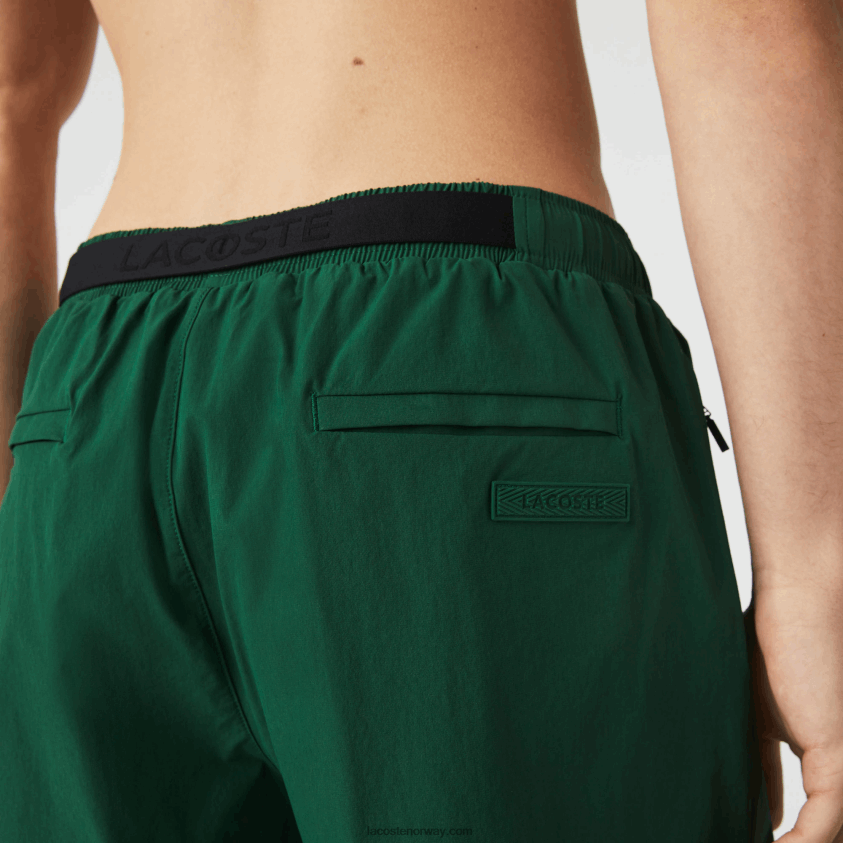 Lacoste lette badebukser 4J4X0T1683 grønn 132 menn
