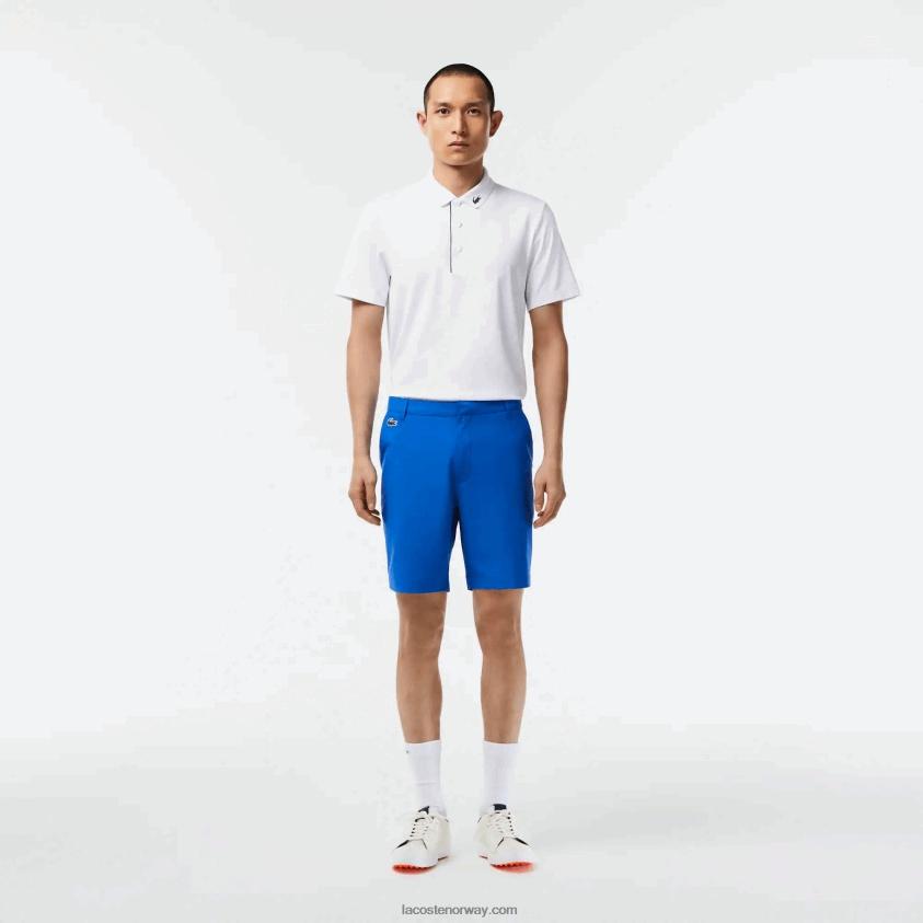 Lacoste sport lette stretch golfshorts 4J4X0T444 blå kxb menn