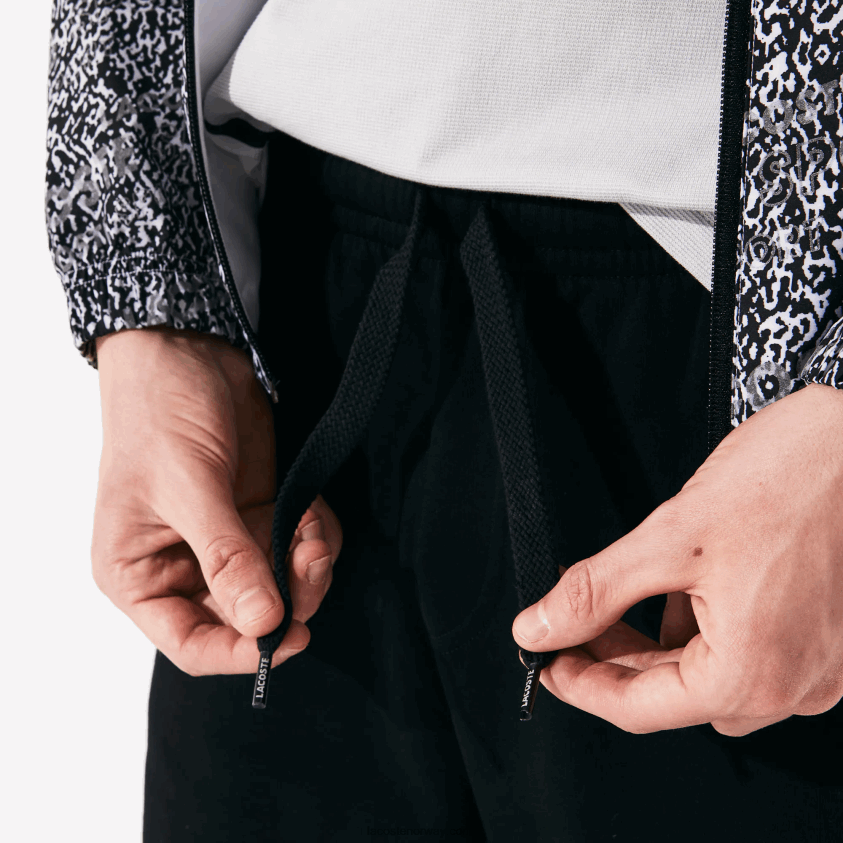 Lacoste sport tennis fleeceshorts 4J4X0T1337 svart 031 menn