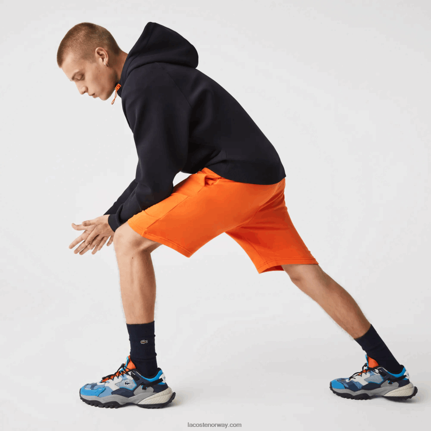 Lacoste sport tennis fleeceshorts 4J4X0T1577 oransje tv1 menn