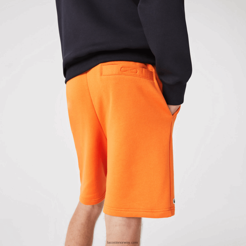 Lacoste sport tennis fleeceshorts 4J4X0T1577 oransje tv1 menn