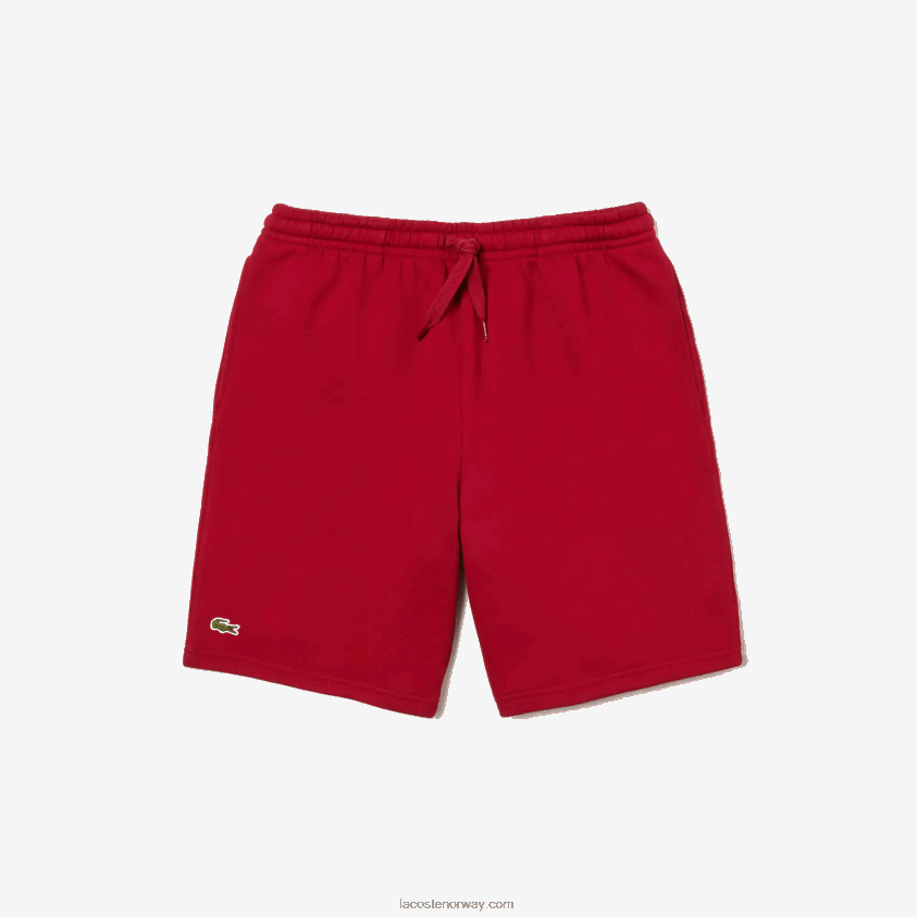 Lacoste sport tennis fleeceshorts 4J4X0T1604 bordeaux 476 menn