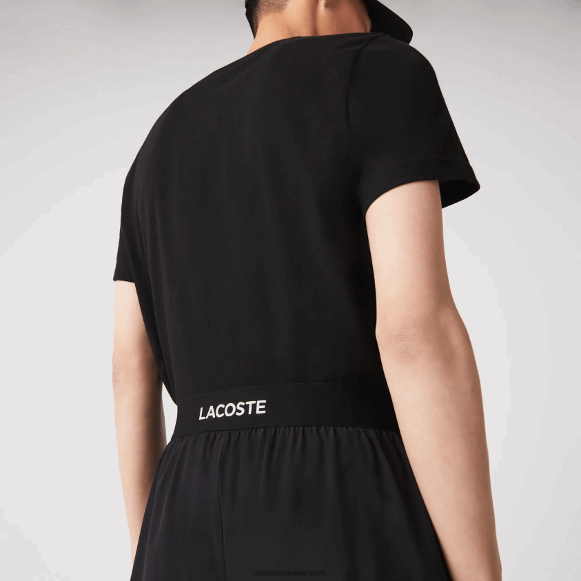 Lacoste sport ultralette shorts 4J4X0T1410 svart hvit 258 menn