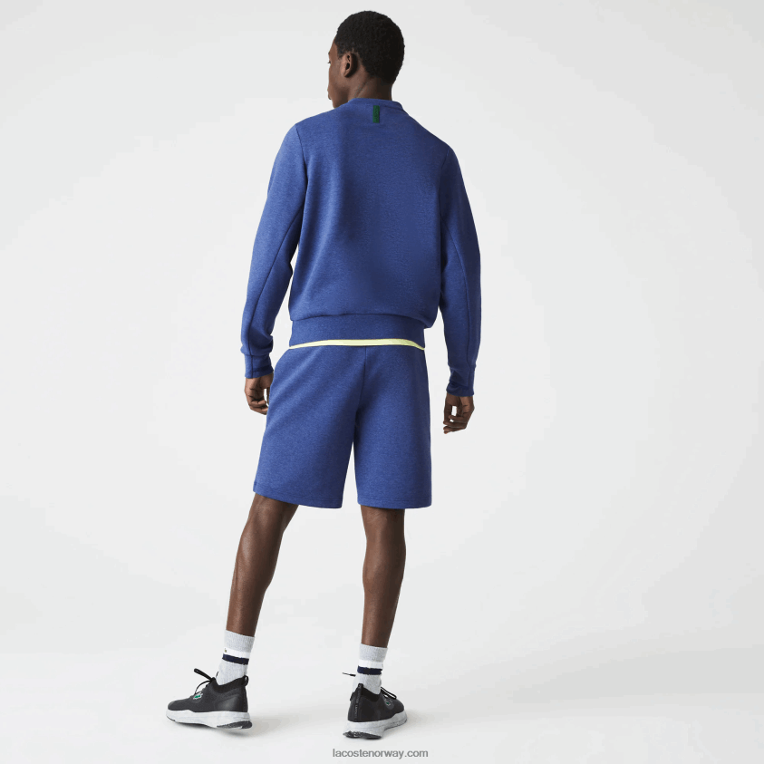 Lacoste stretch shorts i bomullsblanding 4J4X0T1392 blå kine hjd menn