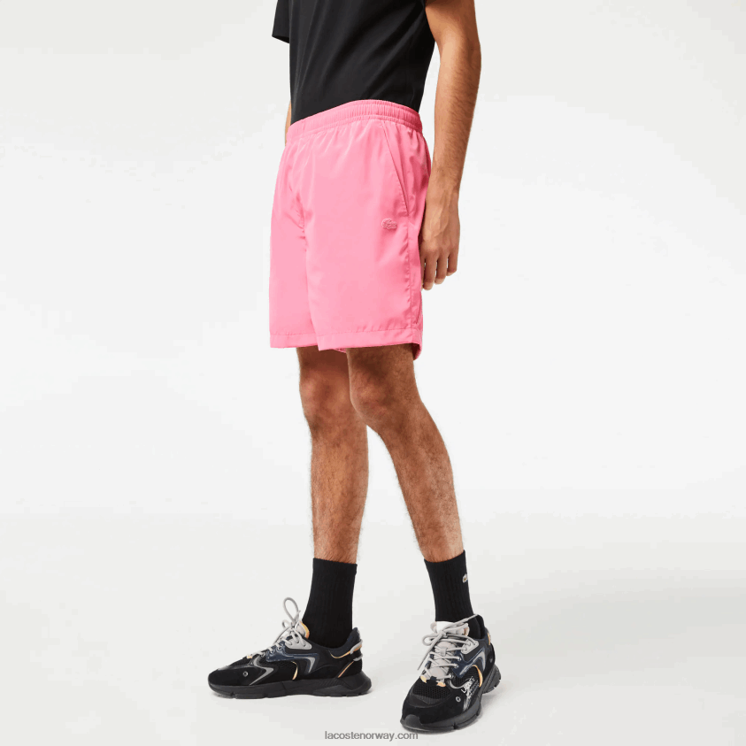 Lacoste vanntette shorts 4J4X0T466 rosa 2r3 menn
