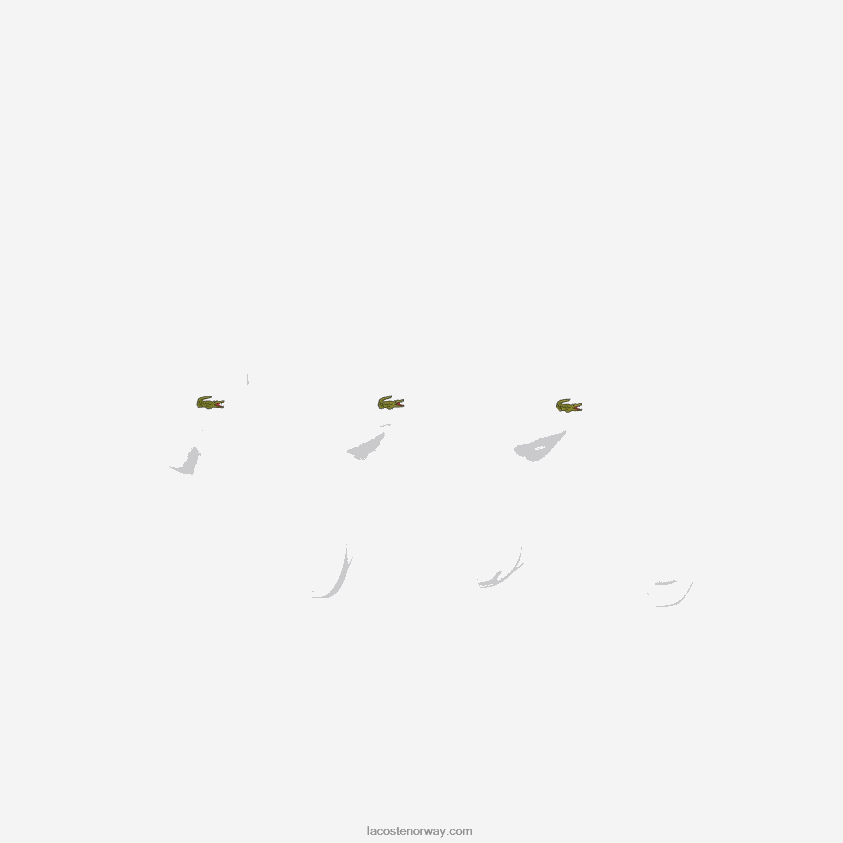 Lacoste sport low-cut sokker 3-pack 4J4X0T511 hvit z92 menn