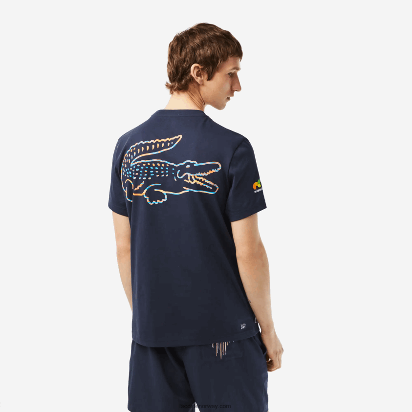 Lacoste sport miami open edition t-skjorte 4J4X0T217 blå kxe menn