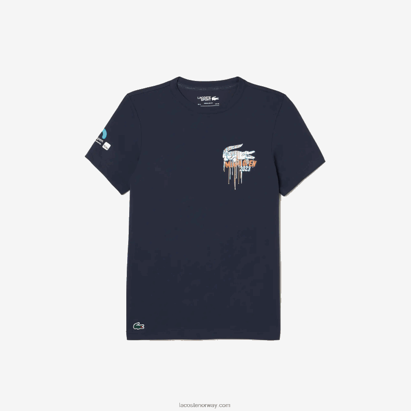 Lacoste sport miami open edition t-skjorte 4J4X0T217 blå kxe menn