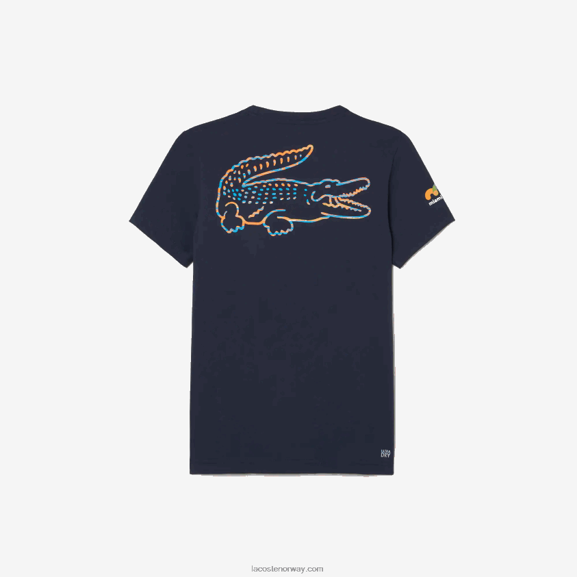 Lacoste sport miami open edition t-skjorte 4J4X0T217 blå kxe menn