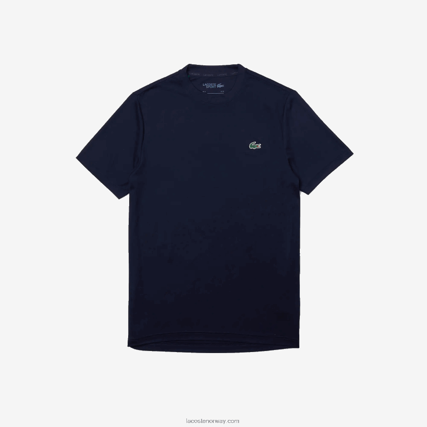 Lacoste sport pustende piké t-skjorte 4J4X0T670 marineblå 166 menn