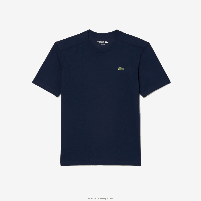 Lacoste sport pustende t-skjorte 4J4X0T53 marineblå 166 menn