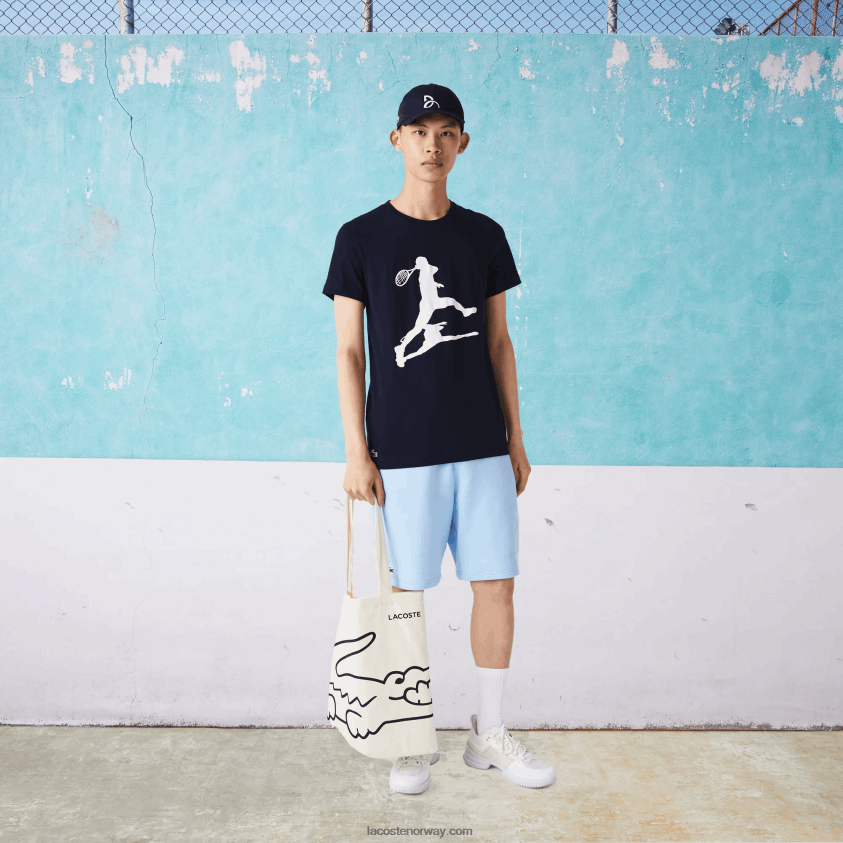 Lacoste sport x novak djokovic pakke 4J4X0T1484 marineblå 166 menn
