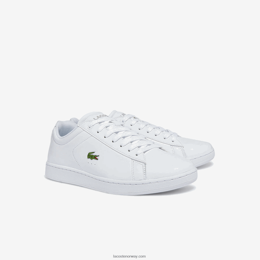 Lacoste carnaby bl skinn joggesko 4J4X0T1817 hvit 21g menn