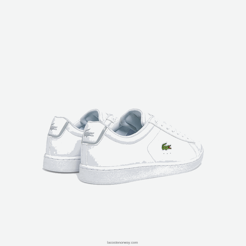 Lacoste carnaby bl skinn joggesko 4J4X0T1817 hvit 21g menn