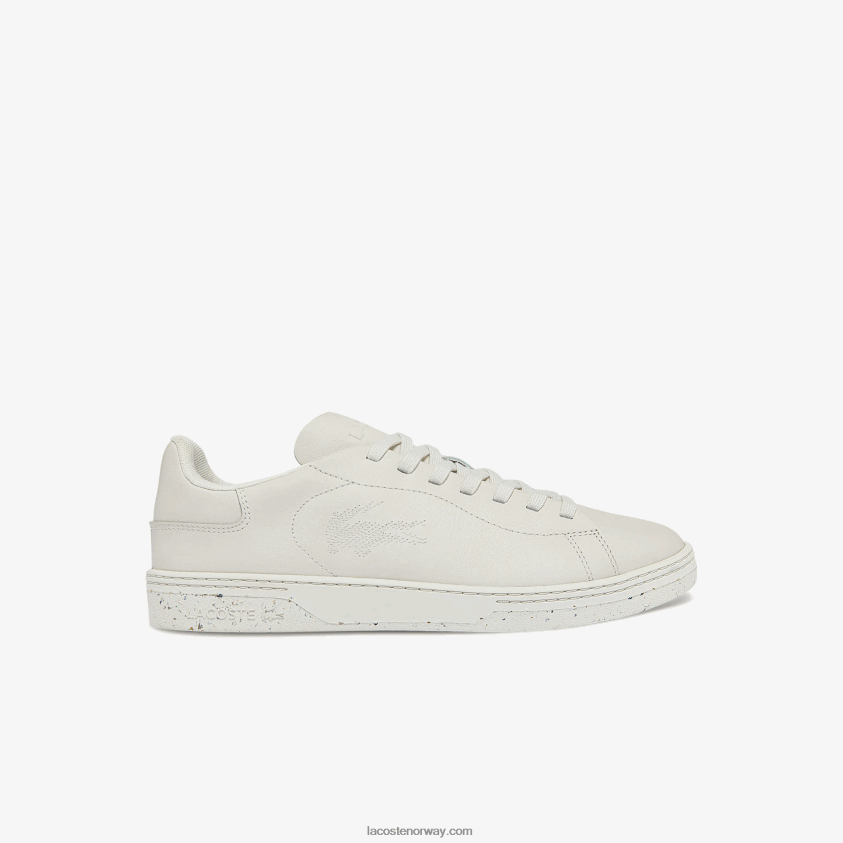 Lacoste court zero skinn joggesko 4J4X0T1873 off white 18c menn