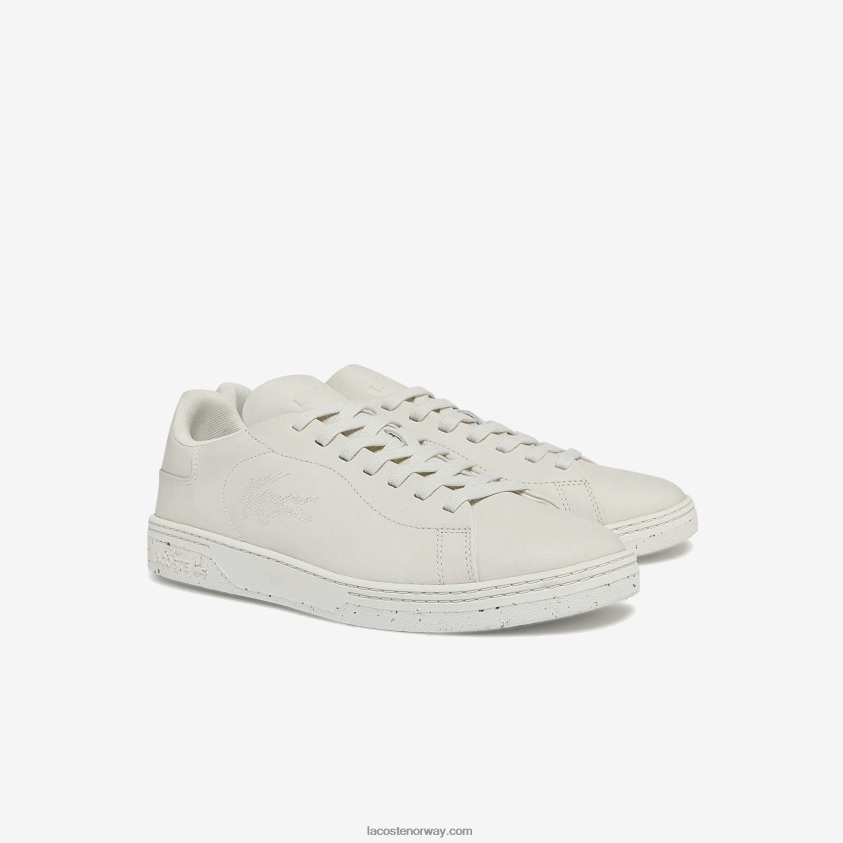 Lacoste court zero skinn joggesko 4J4X0T1873 off white 18c menn