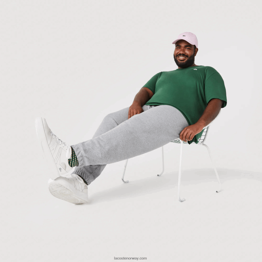 Lacoste l005 skinn joggesko 4J4X0T1823 hvit 21g menn