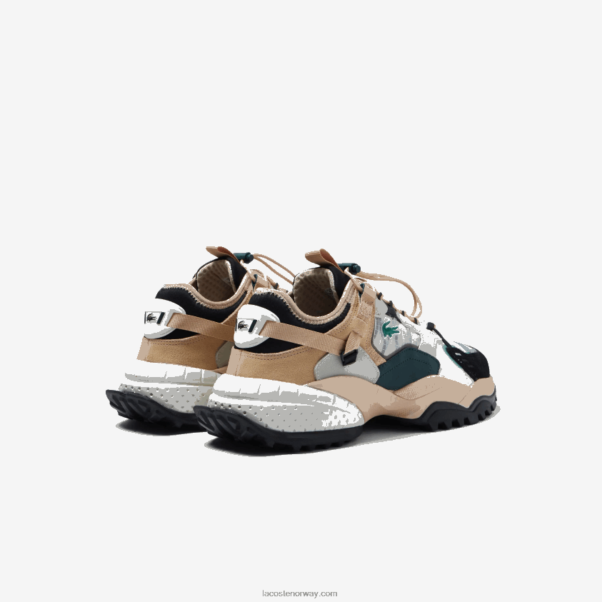 Lacoste l-guard breaker tekstil utendørs sko 4J4X0T1778 naturlig svart nb1 menn