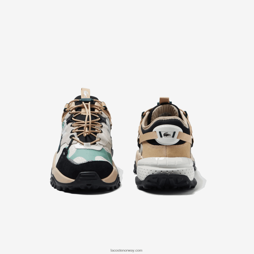 Lacoste l-guard breaker tekstil utendørs sko 4J4X0T1778 naturlig svart nb1 menn