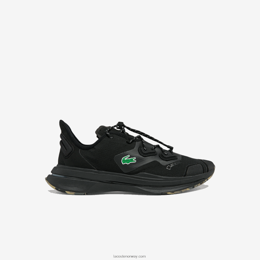 Lacoste run spin ultra gtx tekstil joggesko 4J4X0T1838 svart 02h menn