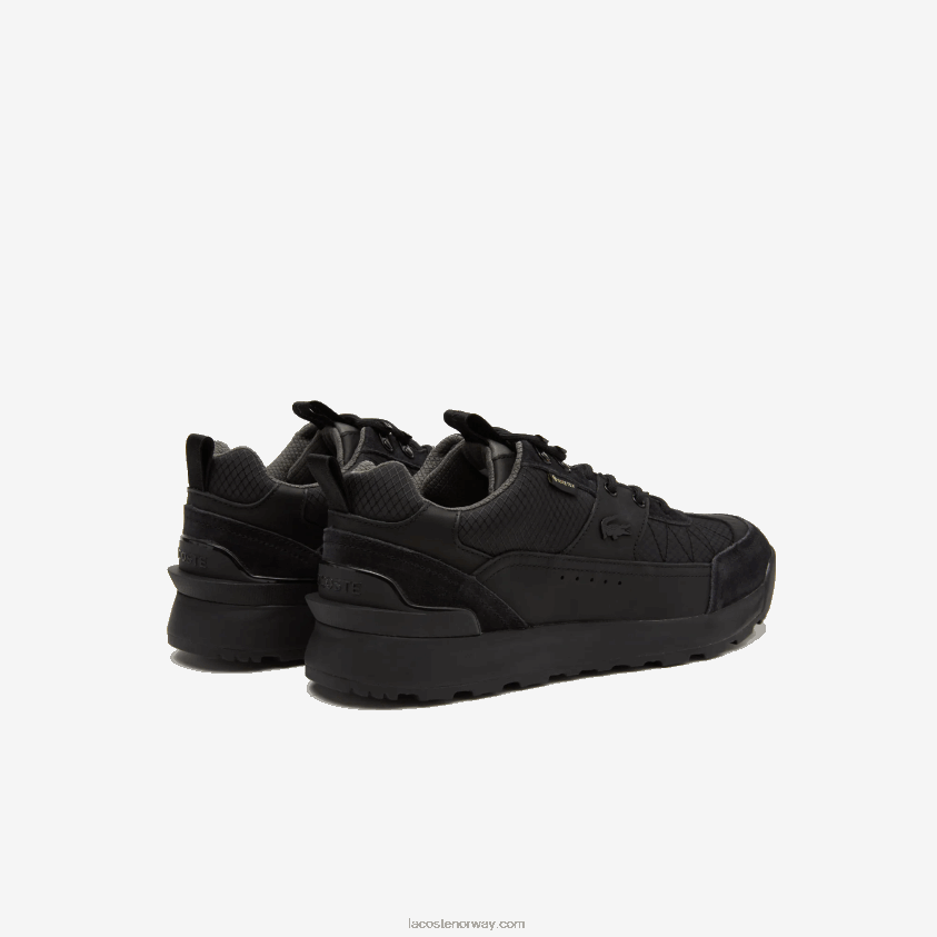 Lacoste urban breaker lo gtx joggesko i tekstil og skinn 4J4X0T1864 svart 02h menn