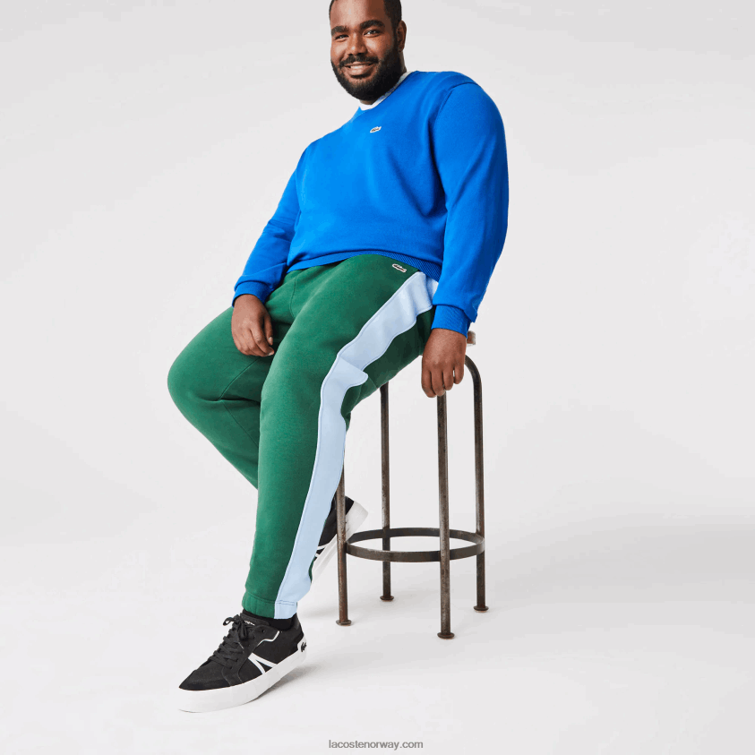 Lacoste l004 canvas joggesko 4J4X0T1801 svart/hvitt 312 menn