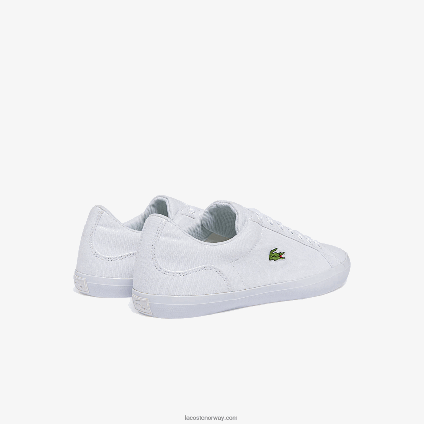 Lacoste lerond canvas joggesko 4J4X0T1907 hvit 001 menn