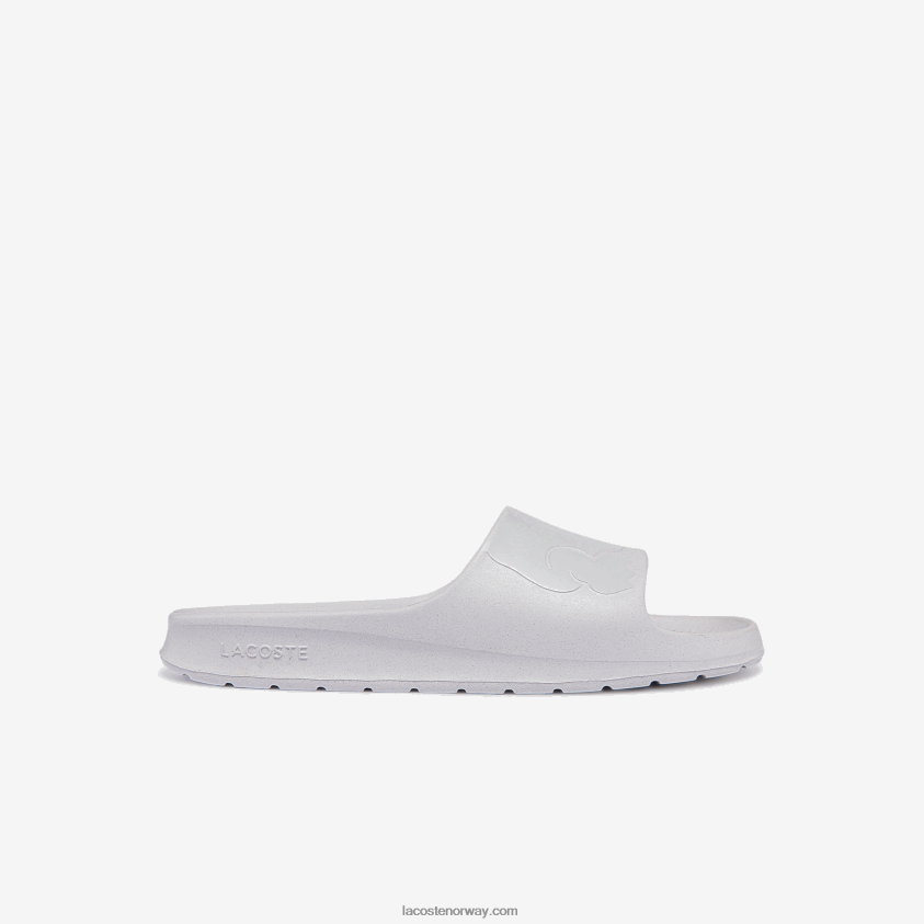 Lacoste croco 2.0 syntetiske logolysbilder 4J4X0T1880 hvit og off white 65t menn