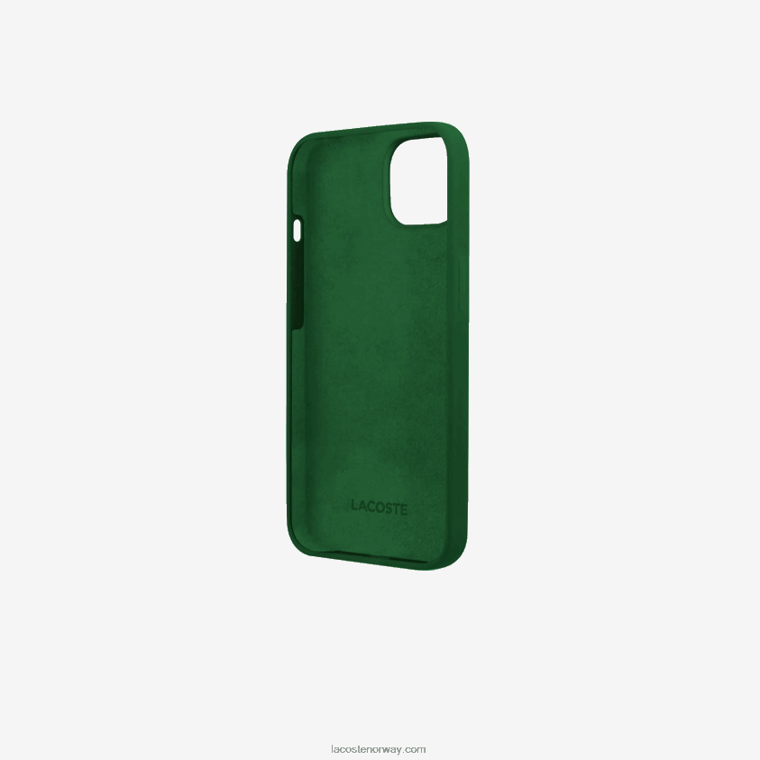 Lacoste patchwork print iphone 14 plus deksel 4J4X0T2222 vert 132 b01 menn