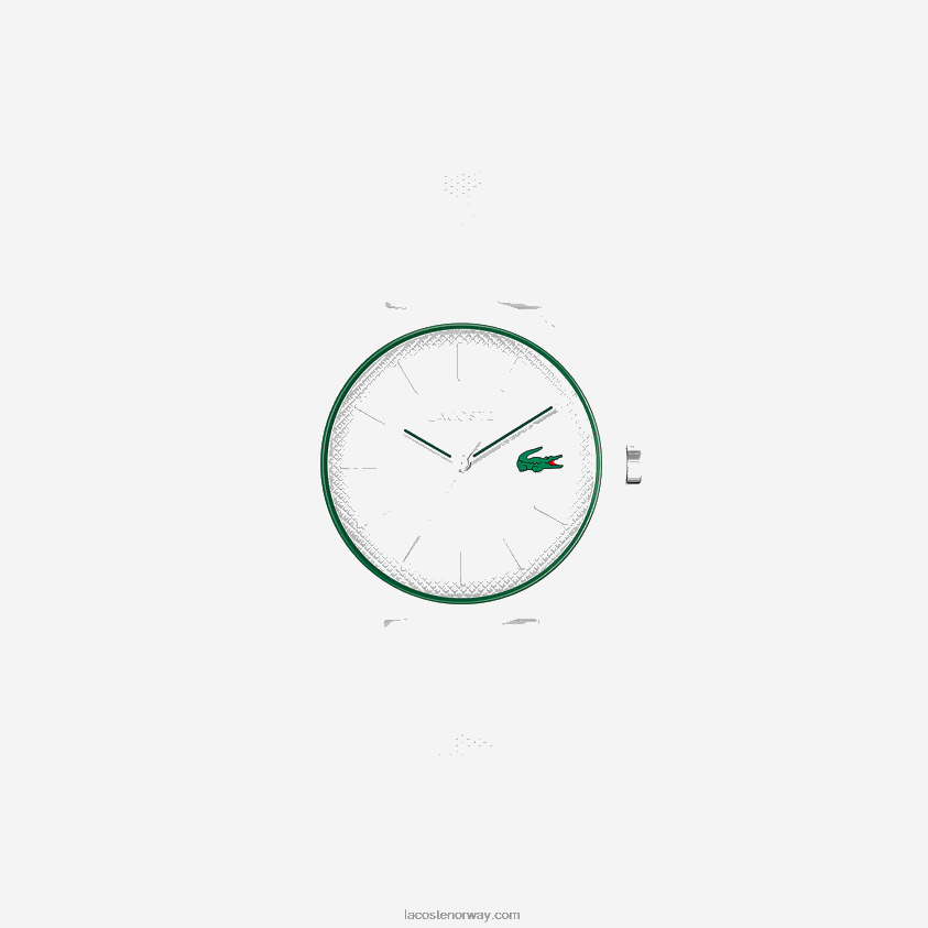 Lacoste 12.12 hvit silikonremsklokke 4J4X0T2203 hvit 000 menn