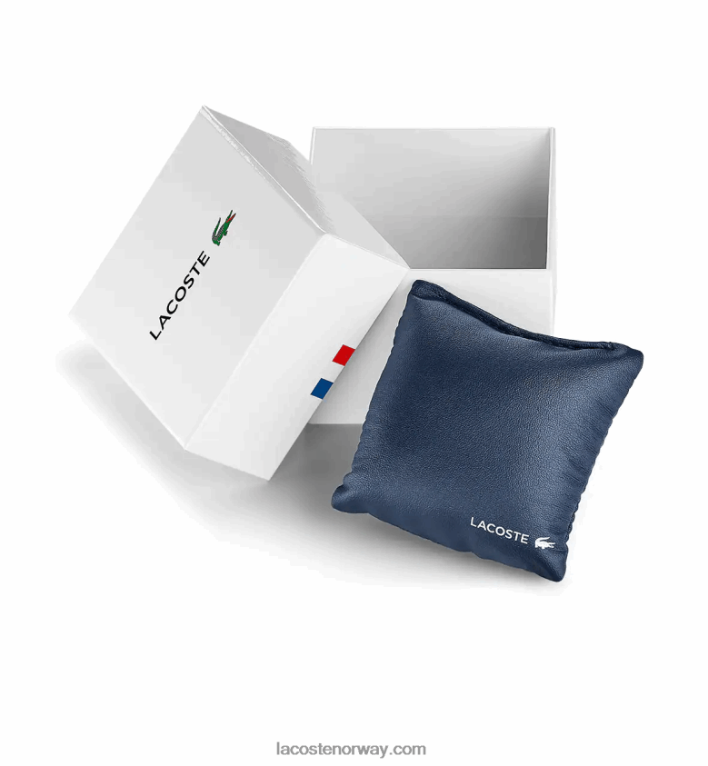 Lacoste gents urban klokke med svart lærreim 4J4X0T2312 svart 000 menn