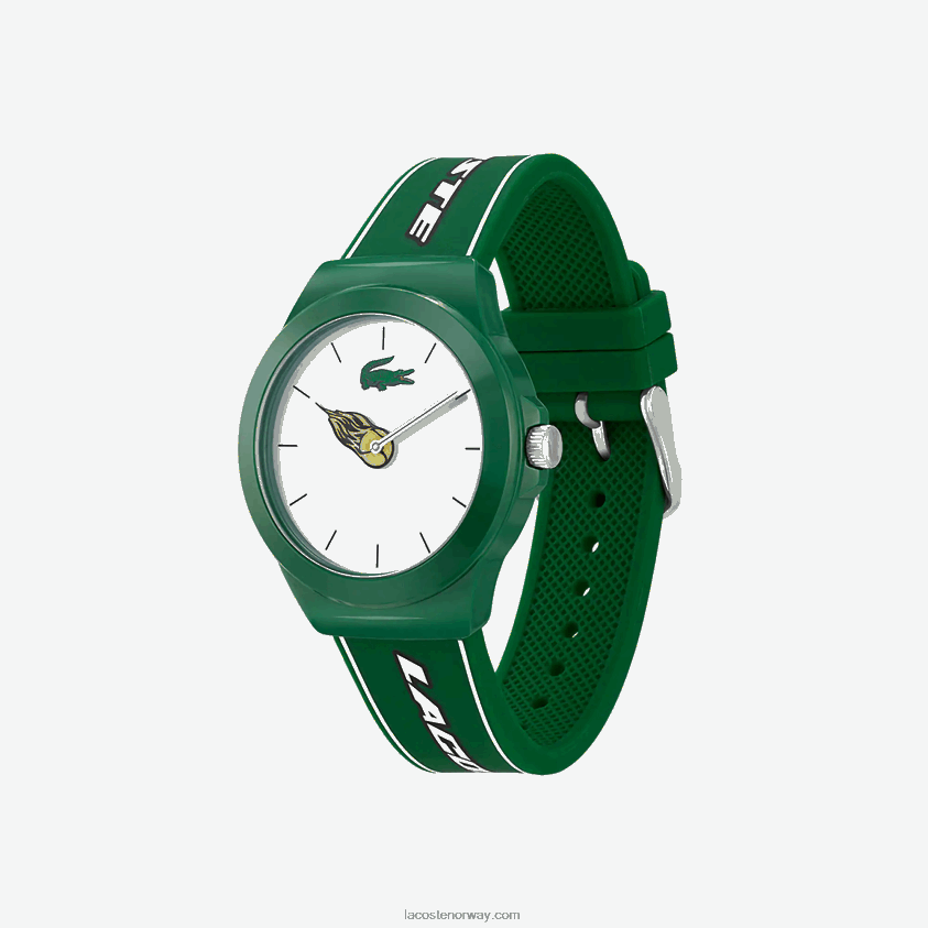 Lacoste neocroc grønn silikonremsklokke 4J4X0T2206 grønn 000 menn