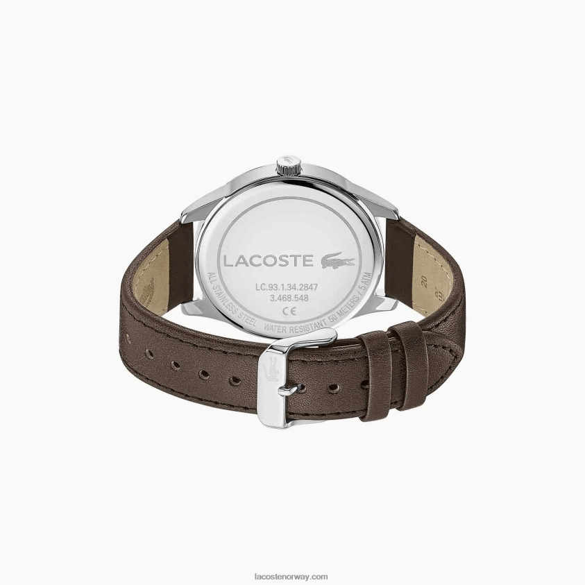 Lacoste wien 3 visere klokke 4J4X0T2213 brun 000 menn