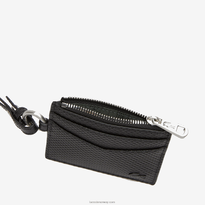 Lacoste karabinkrok kortholder 4J4X0T2130 svart 000 menn