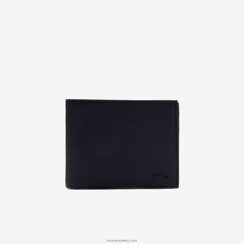 Lacoste klassisk petit pique seks kort lommebok 4J4X0T2021 21 menn