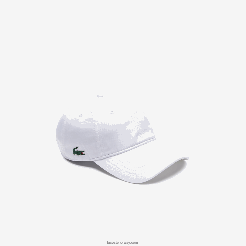 Lacoste sport lettvektshatt 4J4X0T1923 hvit 001 menn
