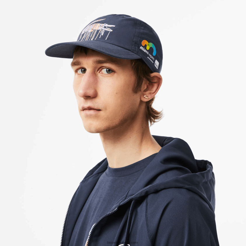 Lacoste sport miami open edition cap 4J4X0T2185 blå kxe menn