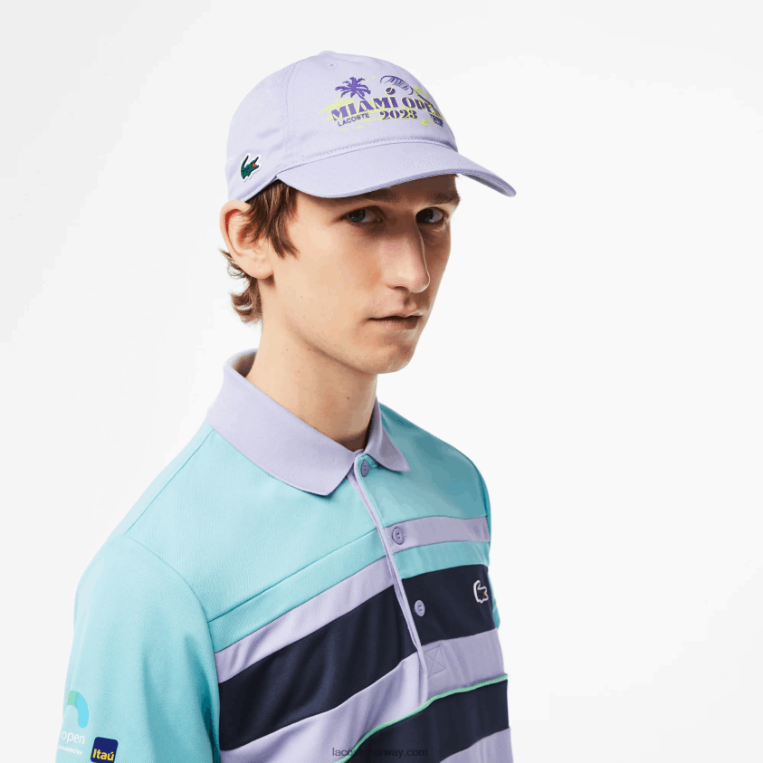Lacoste sport miami open edition twill cap 4J4X0T2173 lilla 3k0 menn
