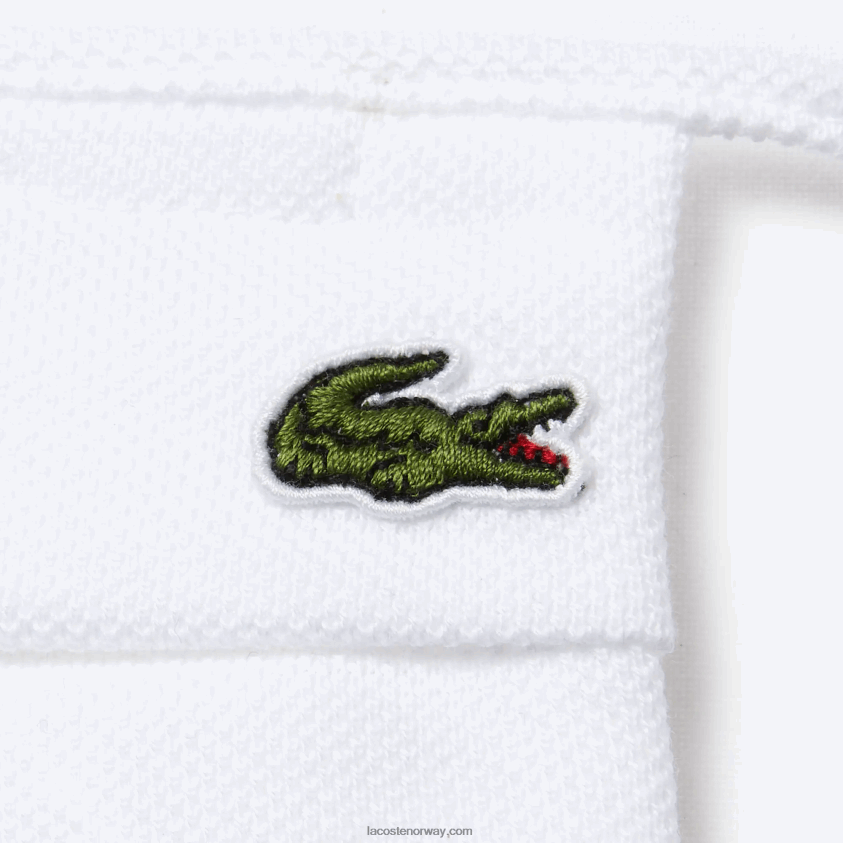 Lacoste l.12.12 ansiktsmasker 3-pak 4J4X0T2263 hvit 001 menn