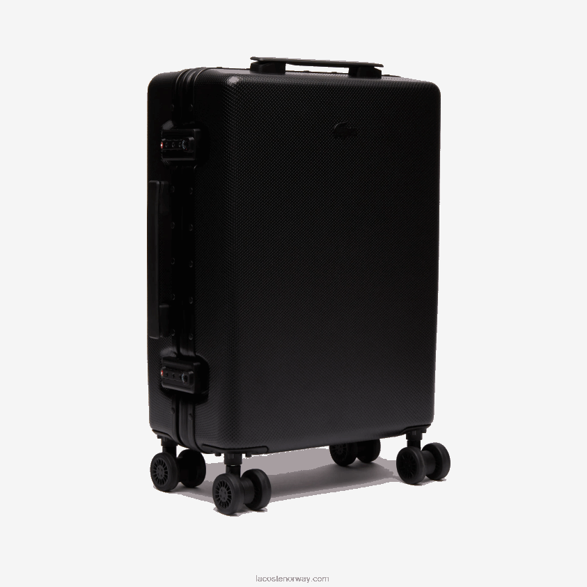 Lacoste chantaco polykarbonat hyttekoffert 4J4X0T2046 svart 000 menn