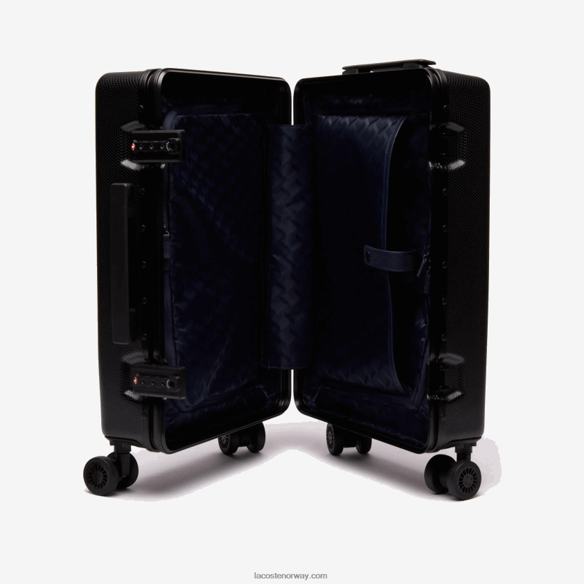 Lacoste chantaco polykarbonat hyttekoffert 4J4X0T2046 svart 000 menn