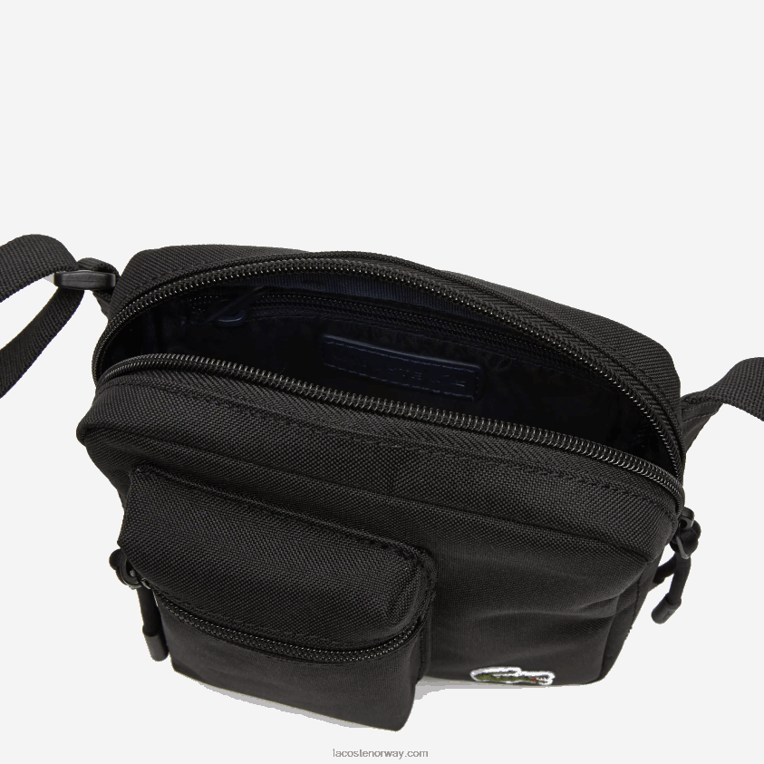 Lacoste justerbar skulder-glidelåskameraveske 4J4X0T2091 991 menn