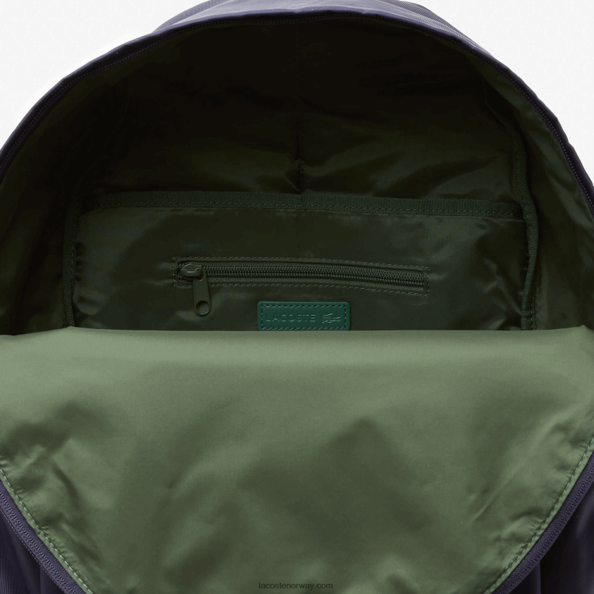 Lacoste ryggsekk med tegneserier 4J4X0T2109 marine 166 marina k99 menn