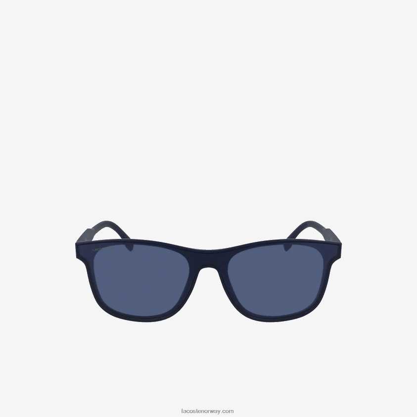 Lacoste shield l.12.12 solbriller 4J4X0T2300 blå 424 menn