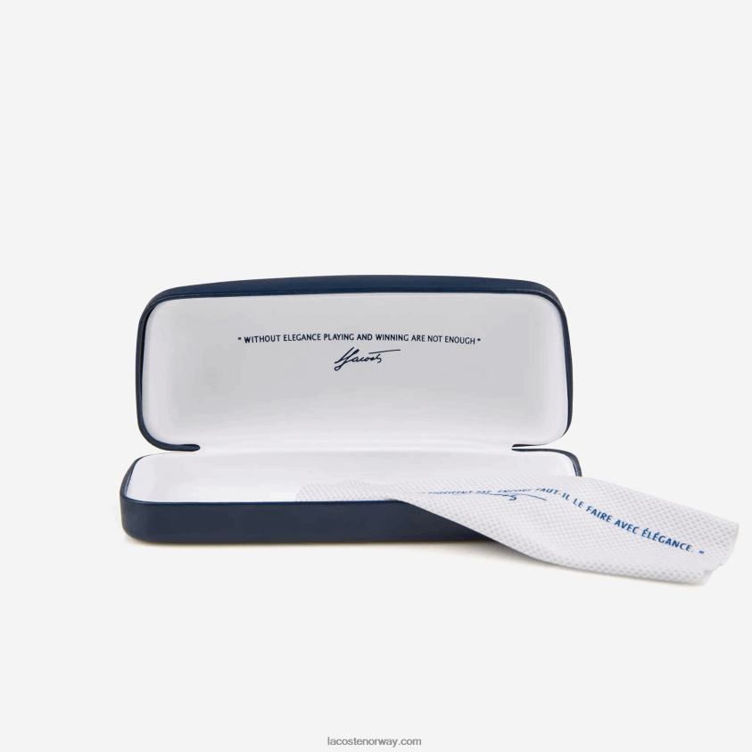 Lacoste shield l.12.12 solbriller 4J4X0T2300 blå 424 menn